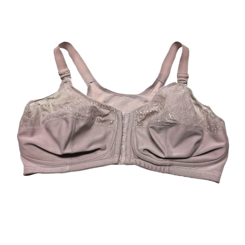 Glamorise 40G MagicLift Front Closure Support Bra Wireless Blush‎